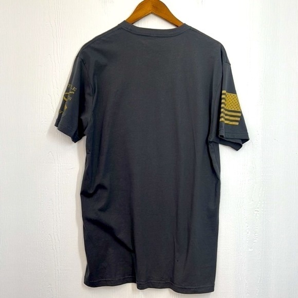 Grunt Style - Where I’m Going I Don’t Need Roads Or Doors Gray T Shirt Large - Picture 11 of 11